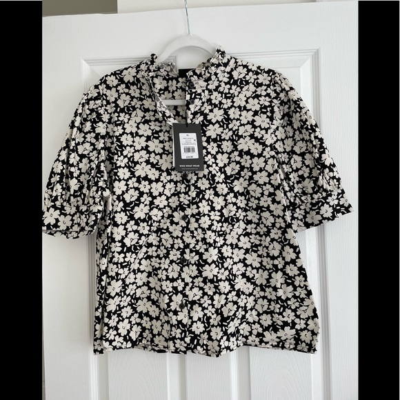WHO WHAT WEAR Blouse - Picture 1 of 2